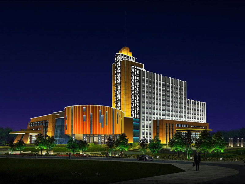 What issues should be considered in the lighting and illumination project for building structures?